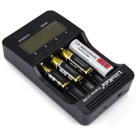 LIITOKALA LII - 500 SMART LCD BATTERY CHARGER FOR 18650 / 26650 / 16340 / 14500 / 10440 BA