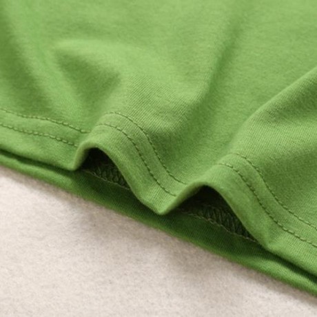 QIANQUHUI 2PCS KIDS SLEEVELESS HOODED TOP PATTERNS TROUSERS (GREEN)