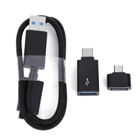 LYNCA USB3.0 5GBPS MEMORY CARD READER CASE (BLACK)