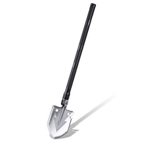 OUTDOOR CAMPING TACTICAL MULTIFUNCTIONAL FOLDING SHOVEL (BLACK)