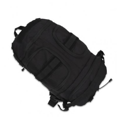 Protector Plus 35L Outdoor Cycling Climbing Military Backpack (BLACK)