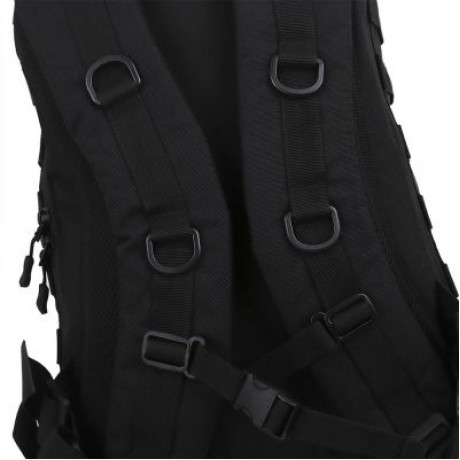 Protector Plus 35L Outdoor Cycling Climbing Military Backpack (BLACK)