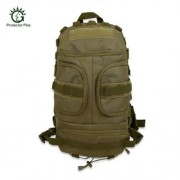 PROTECTOR PLUS 35L OUTDOOR CYCLING CLIMBING MILITARY BACKPACK (GREEN BROWN)