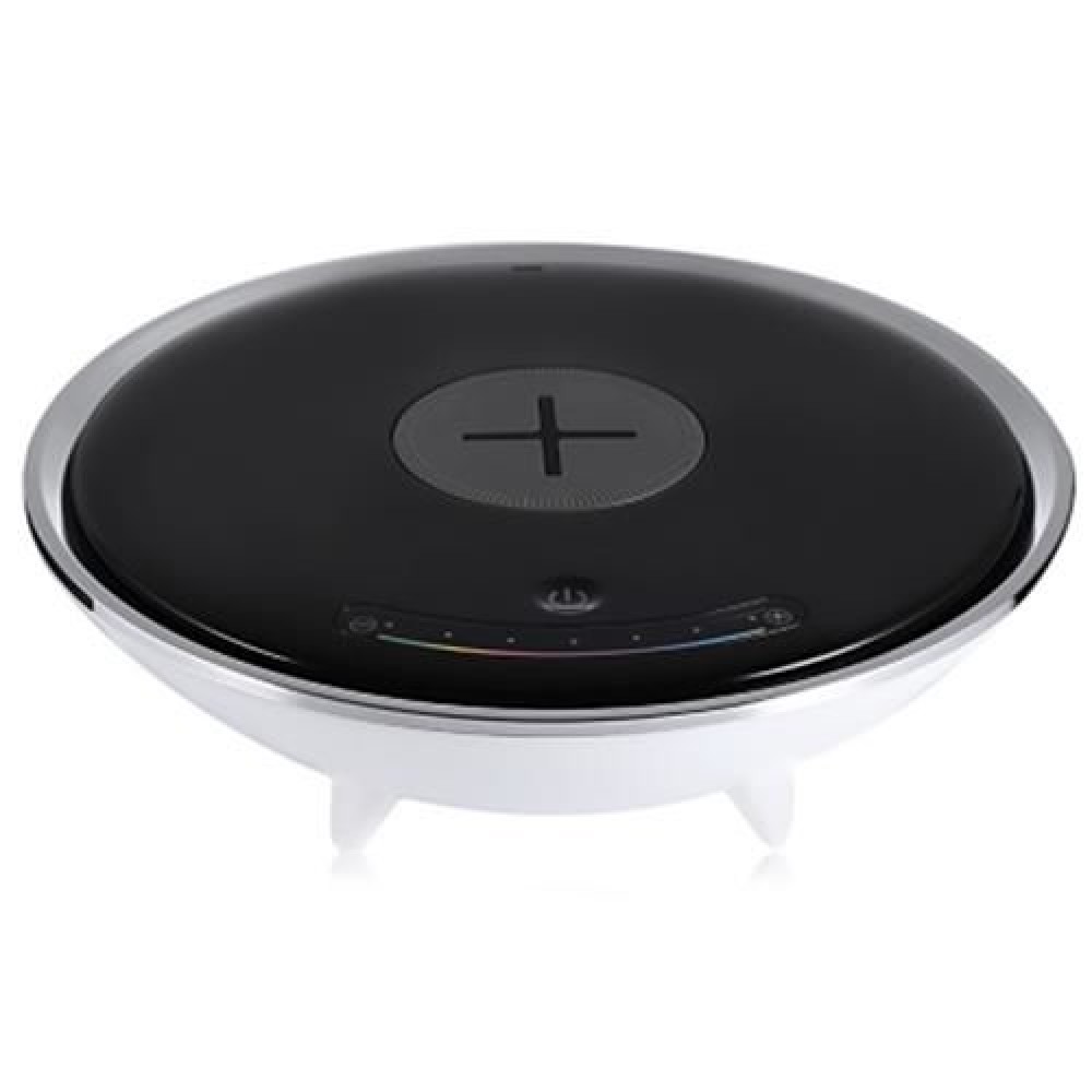 WIRELESS CHARGER COLORFUL NIGHT LIGHT (BLACK WHITE)