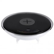 WIRELESS CHARGER COLORFUL NIGHT LIGHT (BLACK WHITE)