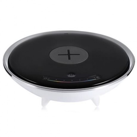WIRELESS CHARGER COLORFUL NIGHT LIGHT (BLACK WHITE)