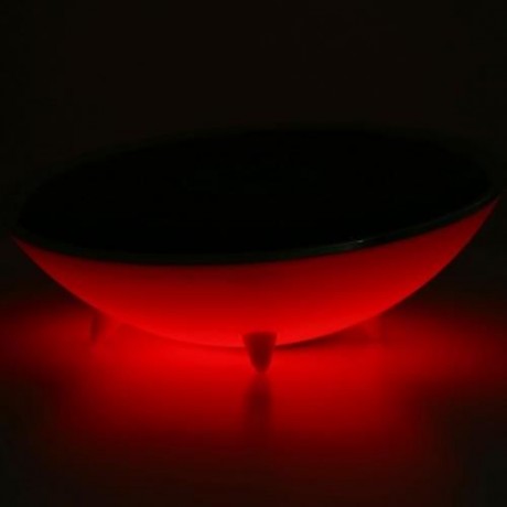 WIRELESS CHARGER COLORFUL NIGHT LIGHT (BLACK WHITE)