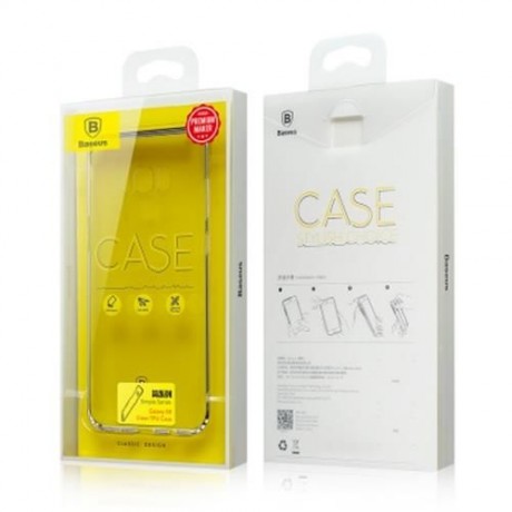 BASEUS SIMPLE SERIES CLEAR TPU CASE FOR SAMSUNG GALAXY S8 (TRANSPARENT)