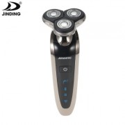 JINDING RQ8508C Three Blades Electric Shaver 4D Floating Safe Razor (GRAY)