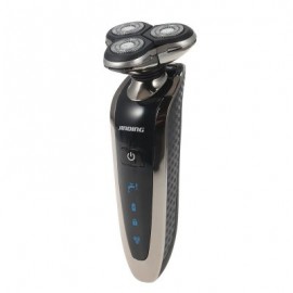 JINDING RQ8508C Three Blades Electric Shaver 4D Floating Safe Razor (GRAY)
