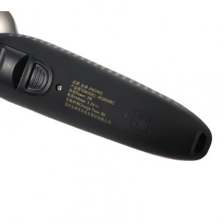 JINDING RQ8508C Three Blades Electric Shaver 4D Floating Safe Razor (GRAY)
