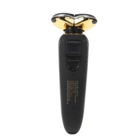JINDING RQ8508C Three Blades Electric Shaver 4D Floating Safe Razor (GOLDEN)