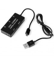 GT-133 USB2.0 HUB   CARD READER SUPPORT SD SDHC MS TF CARD INPUT (BLACK)