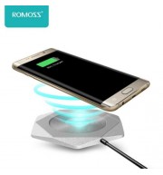 ROMOSS WF01 HEXA QC 2.0 QI WIRELESS FAST CHARGING PAD (SILVER)