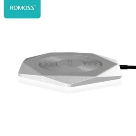 ROMOSS WF01 HEXA QC 2.0 QI WIRELESS FAST CHARGING PAD (SILVER)