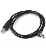 CY U2-288 100CM USB 2.0 A MALE TO B MALE ADAPTER WITH UP DOWN ANGLE FOR PRINTER SCANNER (B