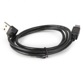 CY U2-288 100CM USB 2.0 A MALE TO B MALE ADAPTER WITH UP DOWN ANGLE FOR PRINTER SCANNER (B