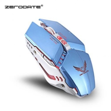 ZERODATE X700 WIRED GAMING MOUSE 3200DPI (BLUE)
