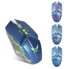 ZERODATE X700 WIRED GAMING MOUSE 3200DPI (BLUE)