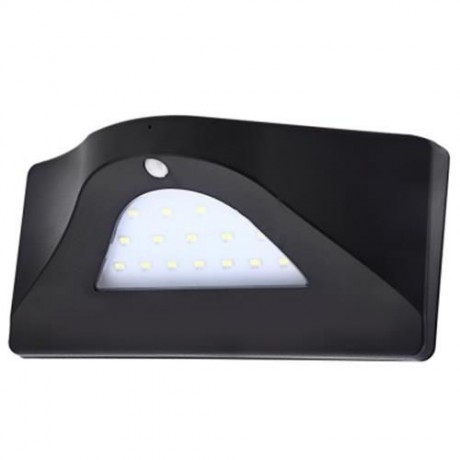 16 LEDS SOLAR POWERED MOTION SENSOR LIGHT (BLACK)