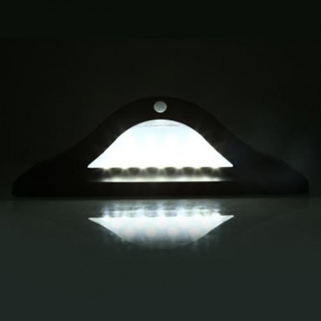16 LEDS SOLAR POWERED MOTION SENSOR LIGHT (BLACK)