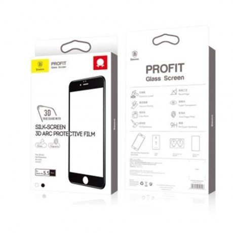 BASEUS 3D TOUGHENED GLASS FILM FOR IPHONE 6 PLUS / 6S PLUS (WHITE)