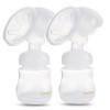 CMBEAR MASSAGE ADVANCED USB ELECTRIC DOUBLE BREAST PUMP (WHITE)