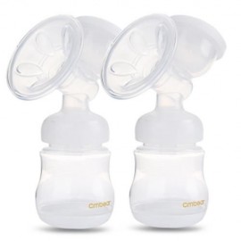 CMBEAR MASSAGE ADVANCED USB ELECTRIC DOUBLE BREAST PUMP (WHITE)