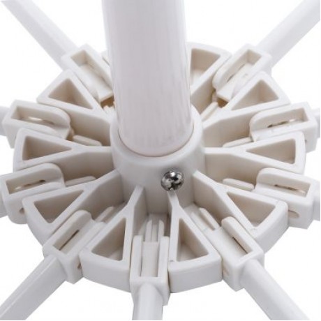 Folding Noodles Drying Rack Spaghetti Hanging Holder (WHITE)