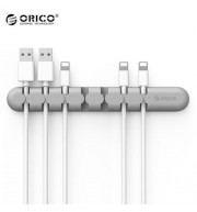 ORICO CBS7 DESKTOP CABLE ORGANIZER SILICONE CORD HOLDER CLIP (GRAY)