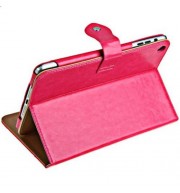 NEW STYLE PURE COLOR DESIGN FOLDING PU STAND LEATHER CASE FOR IPAD MINI - WHITE (PEACH)