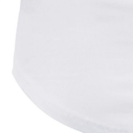 CREW NECK PANEL HALF RAGLAN SLEEVE T-SHIRT (WHITE AND BLACK)