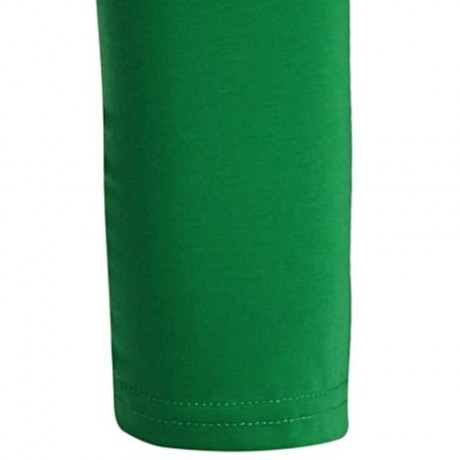 CREW NECK PANEL HALF RAGLAN SLEEVE T-SHIRT (WHITE AND GREEN)