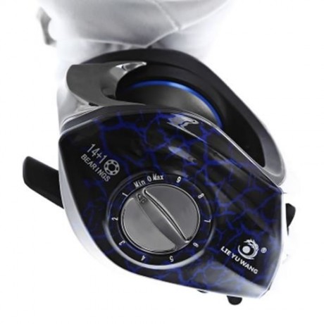LIE YU WANG 14   1 BEARINGS WATER DROP WHEEL (BLUE)