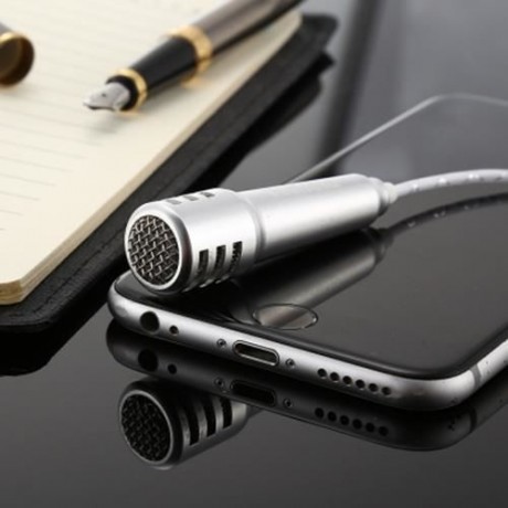 YESHOLD WIRED STEREO HIFI EARPHONES WITH MINI MIC FOR KARAOKE (SILVER)