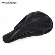 COOLCHANGE BREATHABLE BIKE CYCLING SADDLE SEAT CUSHION COVER (BLACK)