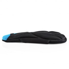 COOLCHANGE BREATHABLE BIKE CYCLING SADDLE SEAT CUSHION COVER (BLUE AND BLACK)