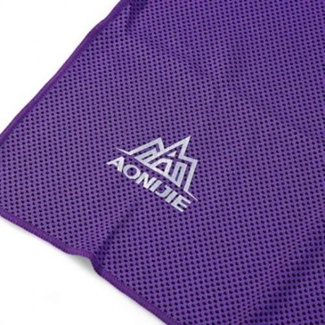 AONIJIE MULTI-FUNCTIONAL HYPOTHERMIA ICE COOLING TOWEL (PURPLE)