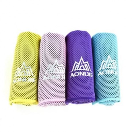 AONIJIE MULTI-FUNCTIONAL HYPOTHERMIA ICE COOLING TOWEL (PURPLE)