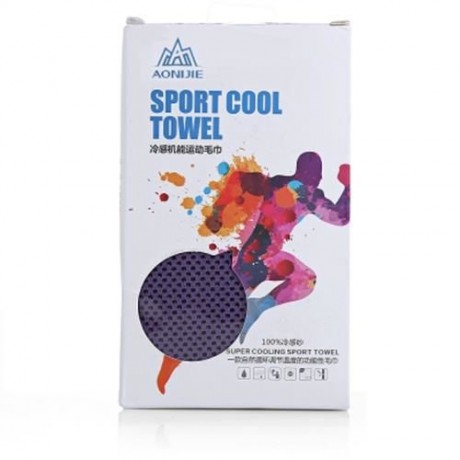 AONIJIE MULTI-FUNCTIONAL HYPOTHERMIA ICE COOLING TOWEL (PURPLE)