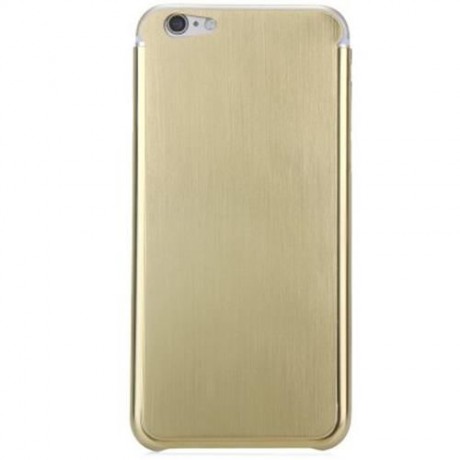 BRUSHED BACK COVER CASE FOR IPHONE 6 - 4.7 INCHES (GOLDEN)