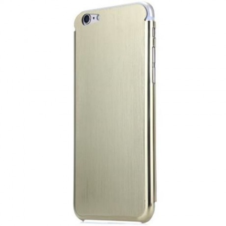 BRUSHED BACK COVER CASE FOR IPHONE 6 - 4.7 INCHES (GOLDEN)