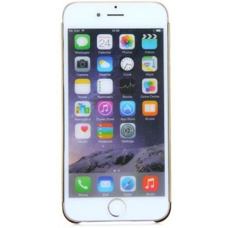 BRUSHED BACK COVER CASE FOR IPHONE 6 - 4.7 INCHES (GOLDEN)