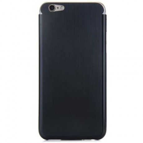 BRUSHED BACK COVER CASE FOR IPHONE 6 - 4.7 INCHES (BLACK)