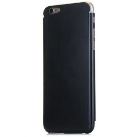 BRUSHED BACK COVER CASE FOR IPHONE 6 - 4.7 INCHES (BLACK)