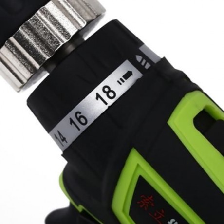 SUNTOL 12V ELECTRIC SCREWDRIVER LITHIUM-ION BATTERY DRILL (BLACK AND GREEN)