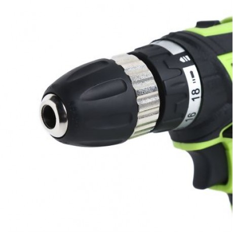 SUNTOL 12V Electric Screwdriver Lithium-ion Battery Drill (BLACK AND GREEN)