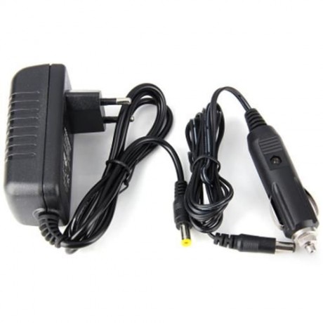 SOSHINE H4 4-SLOT LCD EU PLUG BATTERY CHARGER - 100 - 240V (BLACK)