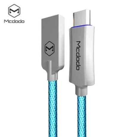MCDODO CA - 288 KNIGHT SERIES QC 3.0 TYPE-C CHARGE CORD 1M (BLUE)