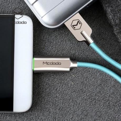 MCDODO CA - 288 KNIGHT SERIES QC 3.0 TYPE-C CHARGE CORD 1M (BLUE)